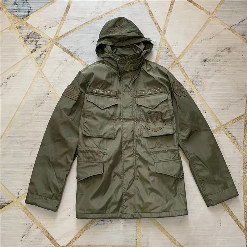 m65夹克军事外套美军军装卡其色风衣双十十一夹克