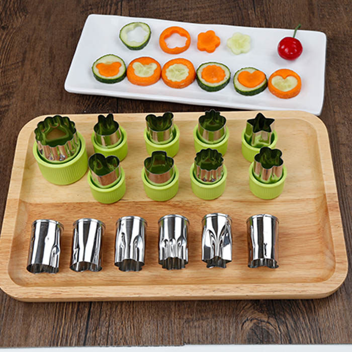 切花拼盘蔬菜水果式花卷花刻刀厨师刻厨房模具家用用雕刻器雕花刀