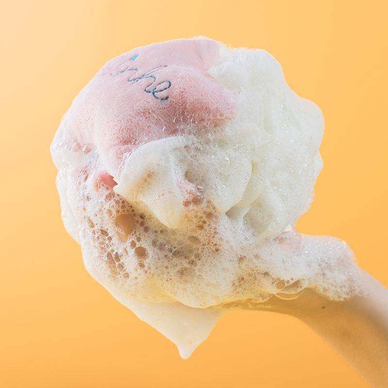 球浴儿童沐浴可爱泡澡卡通洗澡泡泡超柔柔软沐浴球