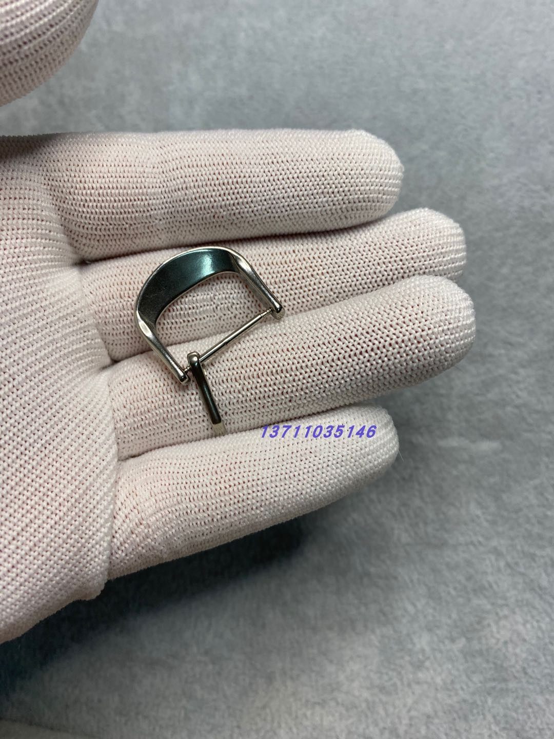 适用积家皮带表扣月相约会系列不锈钢简易通用配件