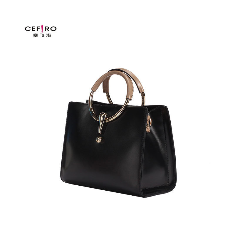 韩版cefiro 塞飞洛2017秋冬新款 手提包定型百搭 女包时尚 - 痕风的
