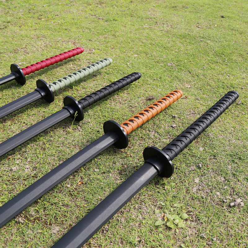 银盛素振塑钢开刃未开冷钢道具练习剑道盛居刀