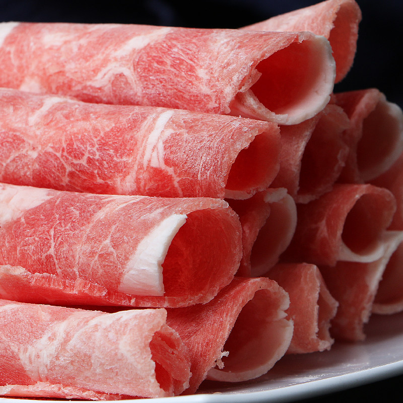 肉卷羊肉涮羊肉肥羊卷羊肉片火锅食材非原内蒙羊肉卷