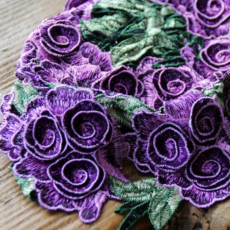 新款民族风手工编织棉线刺绣针织立体体大镂空帽子