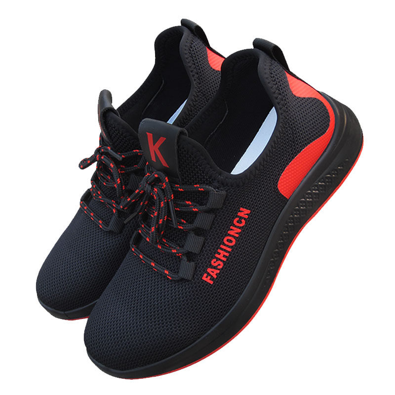 康奈女鞋专柜正品2020春季新款云步舒适飞梭编织女单鞋运动休闲鞋