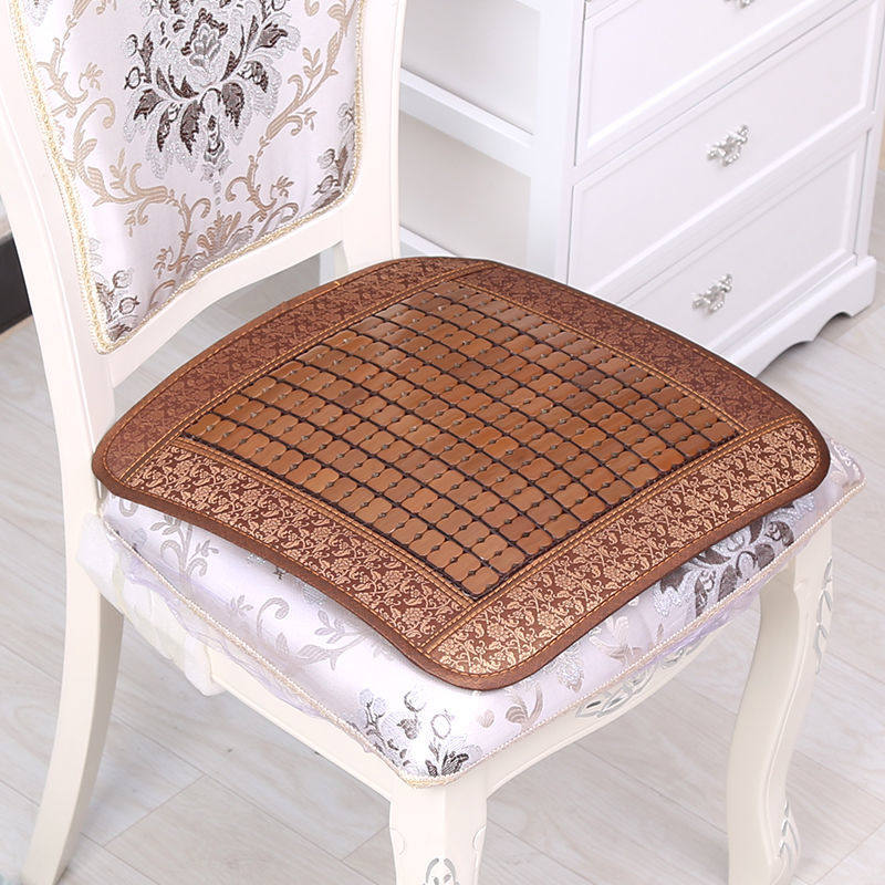 麻将凉席座垫夏凉垫电脑办公椅垫子夏天坐垫汽车椅垫