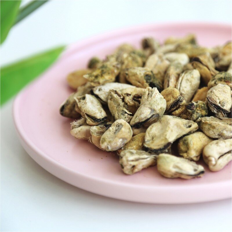 鲜肉冻干青口贝猫咪狗狗宠物零食生骨肉补钙美毛发腮冻干250g包邮