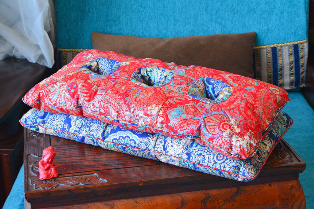 平遥古城耳枕玲珑窟窿孝庄枕不耳朵安神枕助眠枕枕头