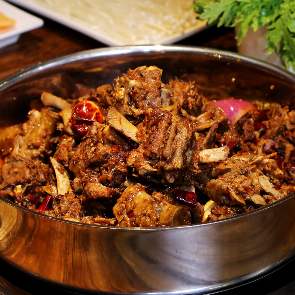 蝎子懒人火锅内蒙古炖羊肉羊脊骨加热即食美食羊肉类