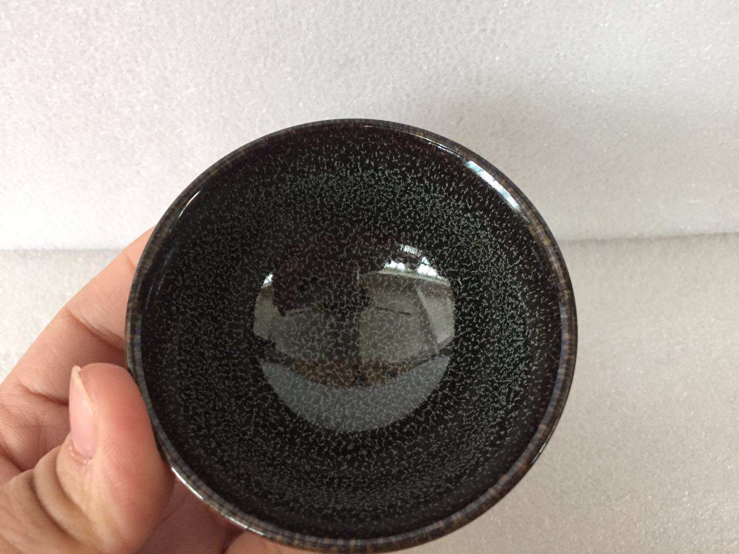 茶杯台湾建窑早期建盏兔毫小杯品茗茶杯