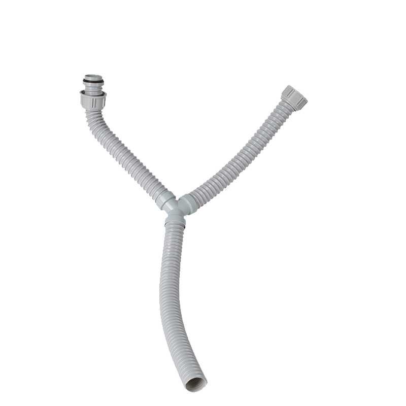 韩国白鸟水槽 y型管 厨房用品 水槽下水器 进口配件 防臭下水软管