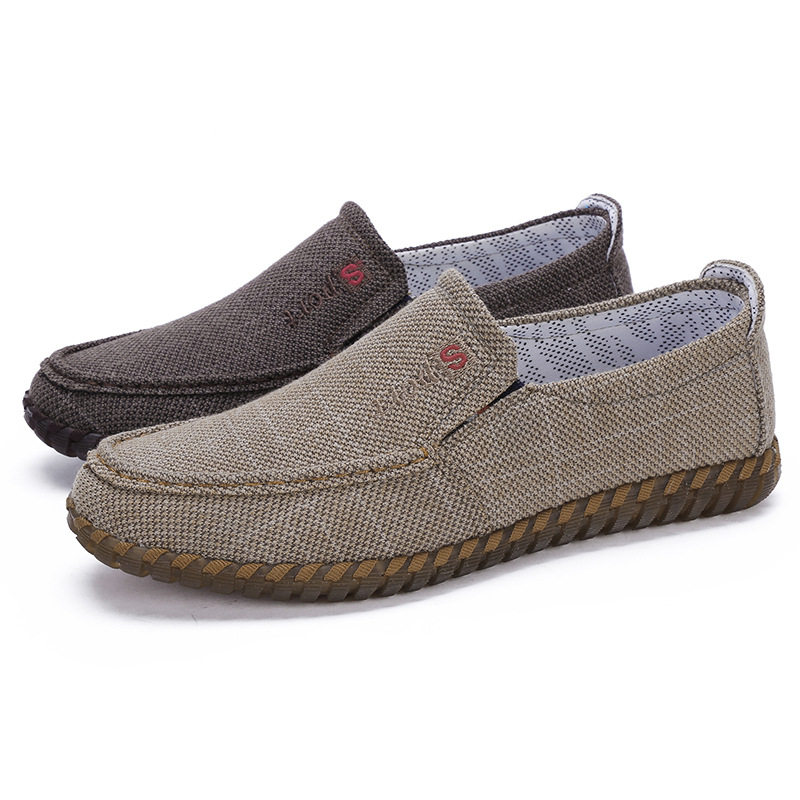 老北京布鞋轻便透气中老年爸爸防滑软底牛筋老年老年人单鞋