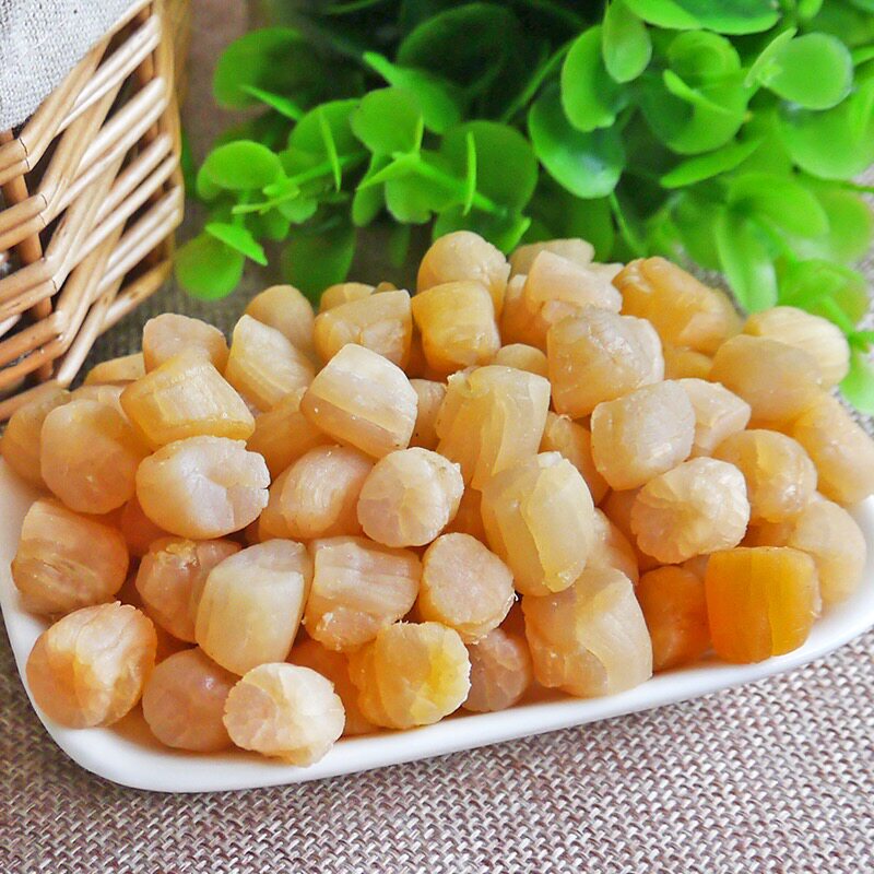 新货野生大干干贝仙贝贝丁扇贝渔民自晒瑶柱干贝