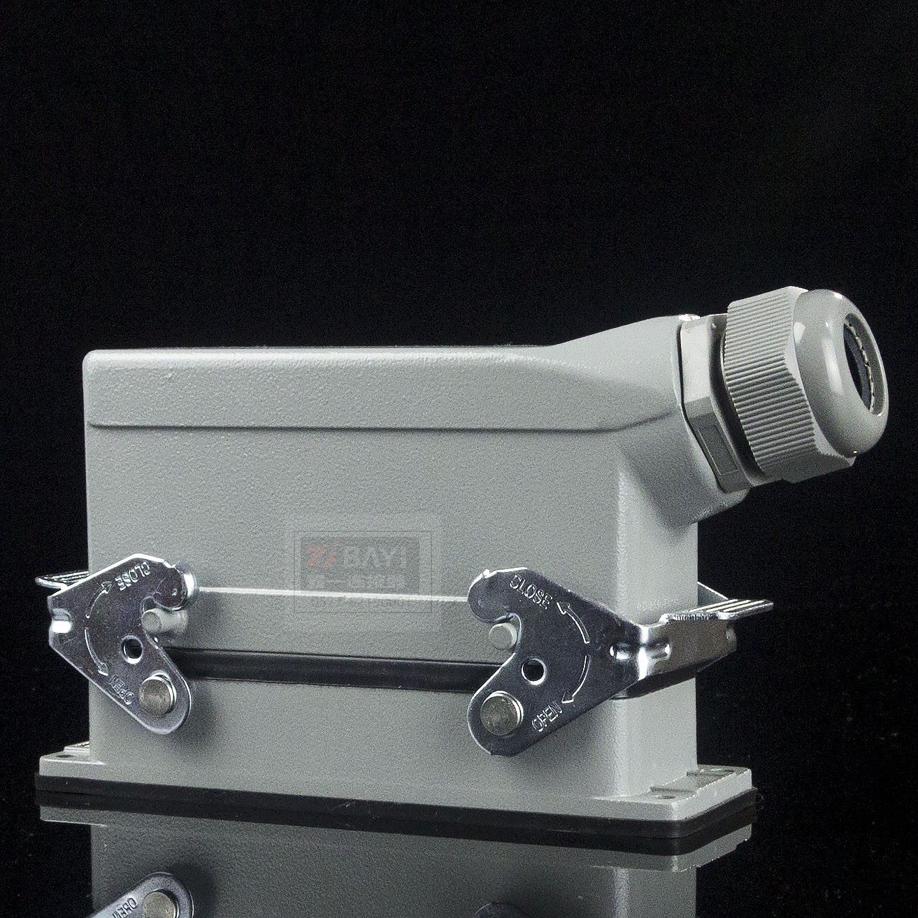 重载插头工业矩形航空hdche0063248连接器zjbayi插头