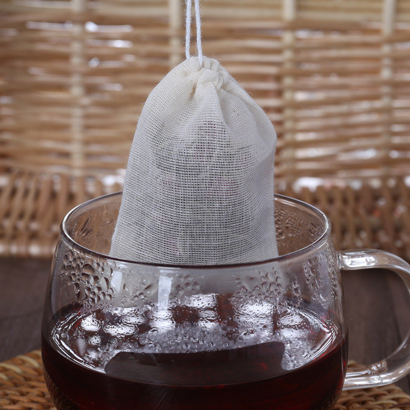 50个10cm纯棉棉纱布袋卤料过滤煲汤汤料香料其它