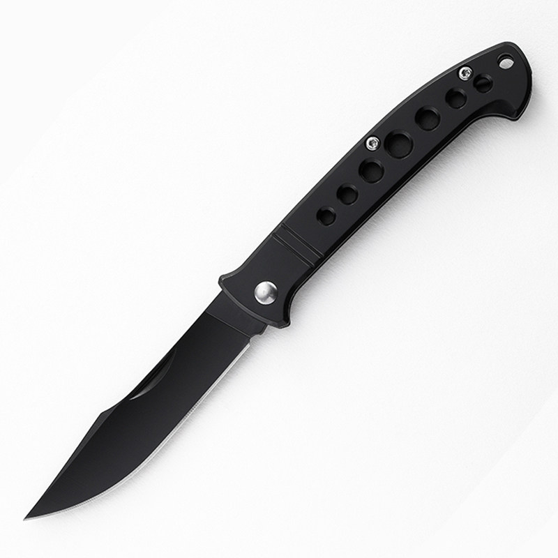 瑞士户外便携折叠刀全钢迷你军刀锋利开刃求生随身钥匙刀水果小刀