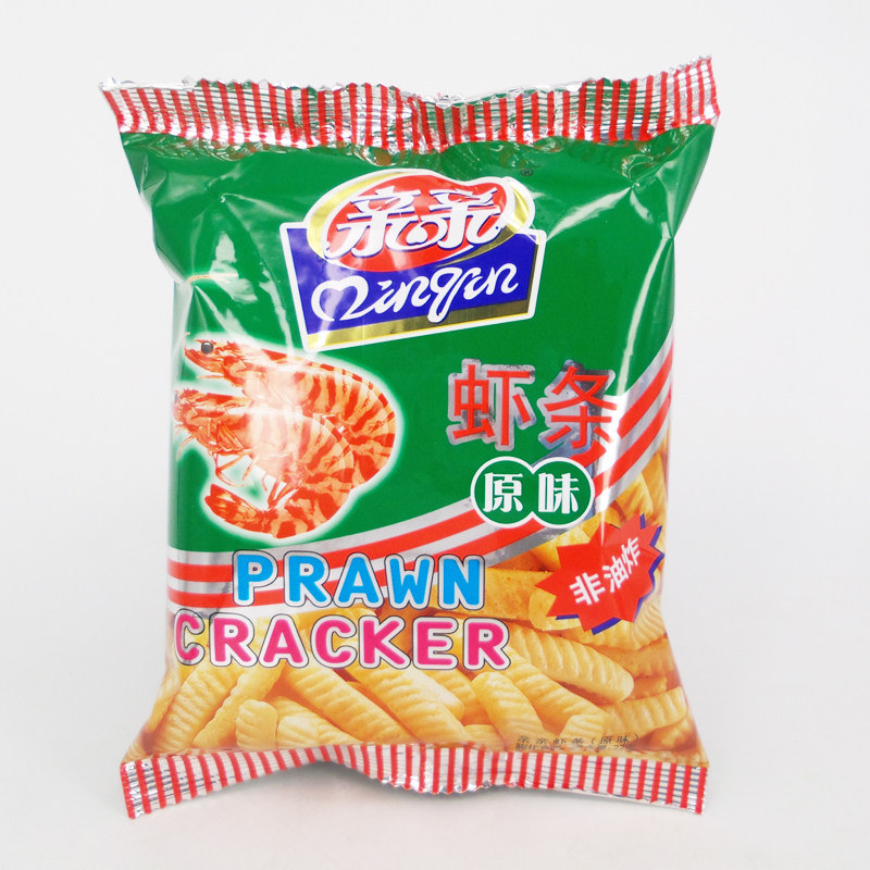 虾条原味儿时虾片小包包装经典8090怀旧休闲膨化食品