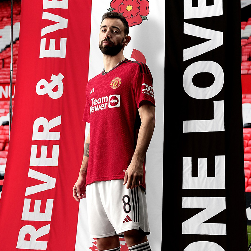 adidas曼联主场球员版球衣阿迪达斯球迷版2324赛季英超ip1726