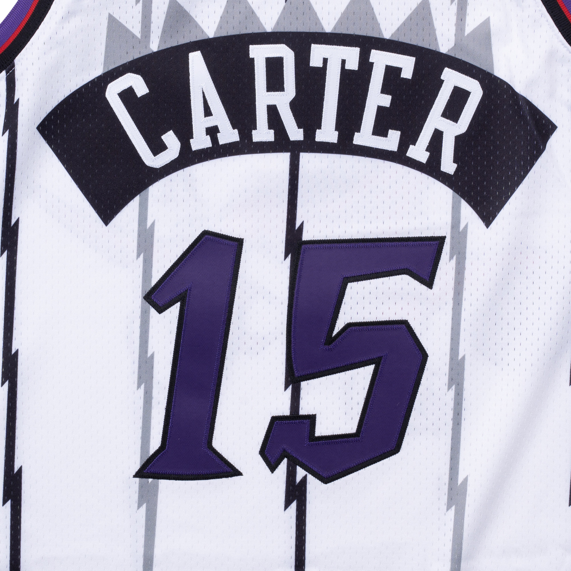 mitchellness卡特1998-99年猛龙au复古球衣mn宽松篮球篮球服