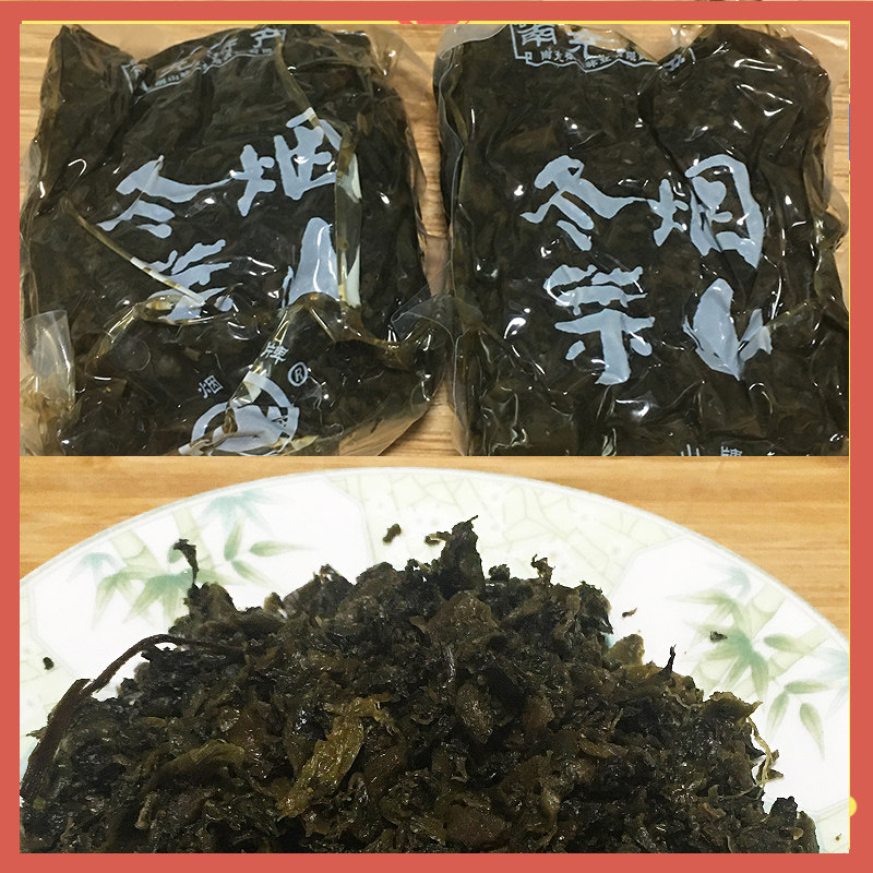 青居烟山冬菜400g 5盒扣肉嫩尖精致碎粒佐餐调料四川南充特产2盒 - 爱