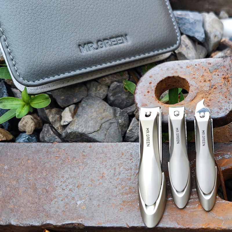 德国mrgreen格林林先生mr8018成人儿童飞溅指甲刀牛皮美甲