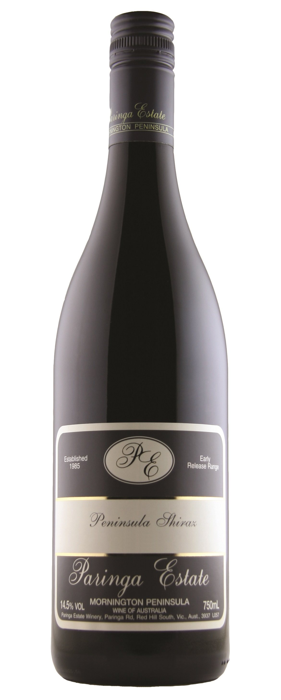 paringaestatepeninsulashiraz帕琳半岛西拉红葡萄酒干红静态葡萄酒