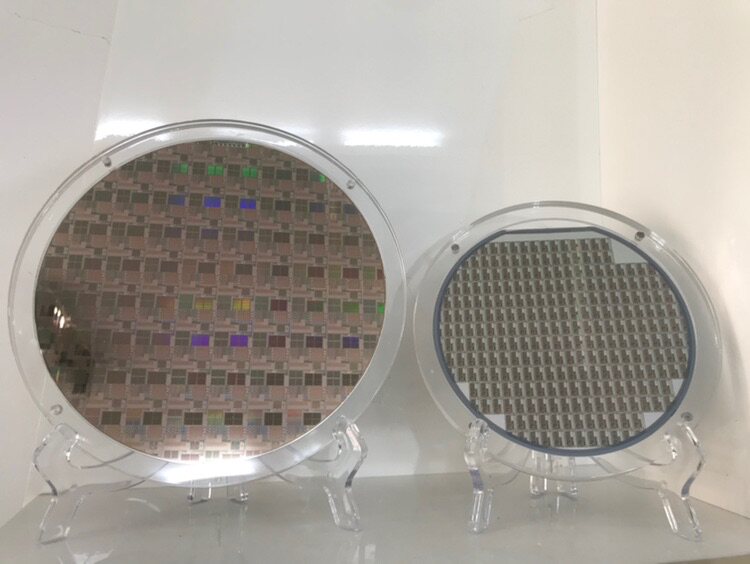 6寸8寸12寸晶圆展品 半导体光刻片展品