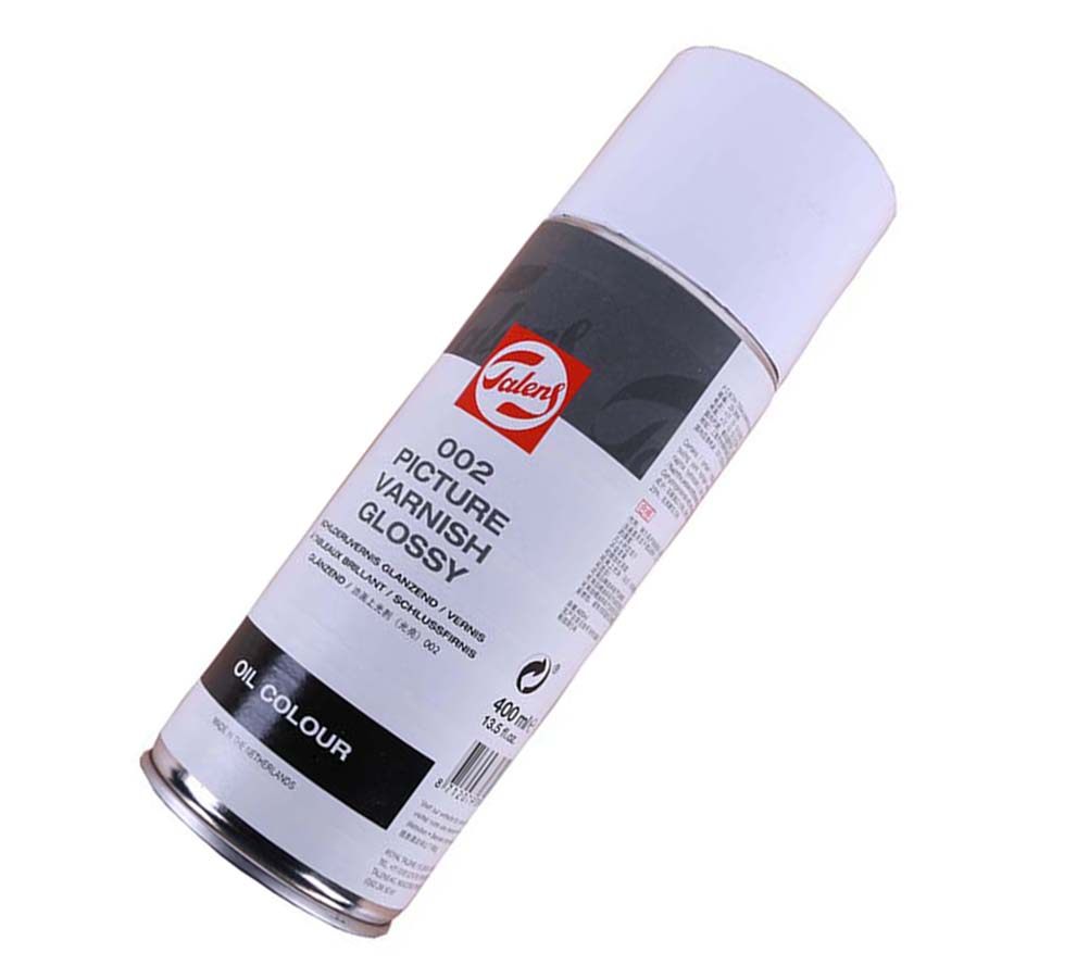 泰伦斯油画上光油400毫升004003002喷雾上光油润色油水彩保护剂680