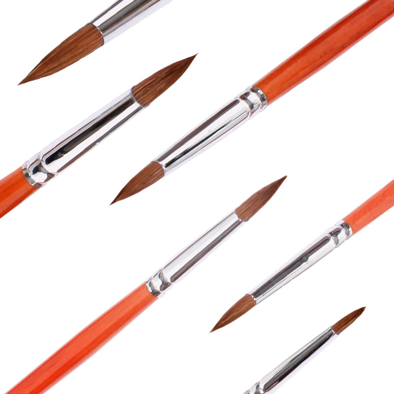 推荐莫奈700r狼毫丙烯画笔手绘水彩画笔