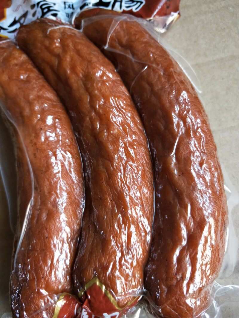 永大哈尔滨红肠熏煮香肠即食三根280g猪肉类