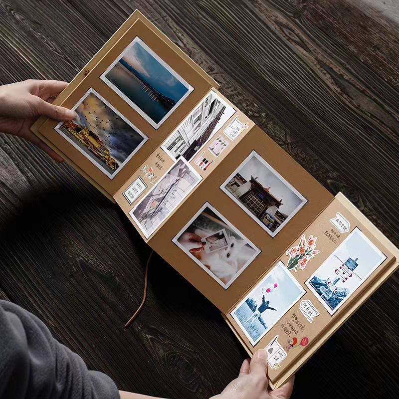 手风琴折叠diy相册制作ins高颜值拍立得35寸小卡相册
