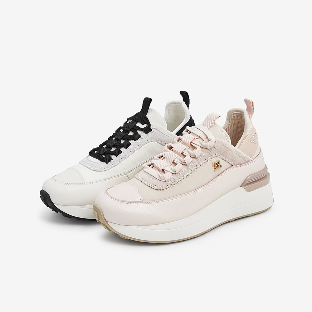 tata他她厚底老爹鞋女阿甘鞋休闲运动鞋女鞋2022春季新款gls01am2