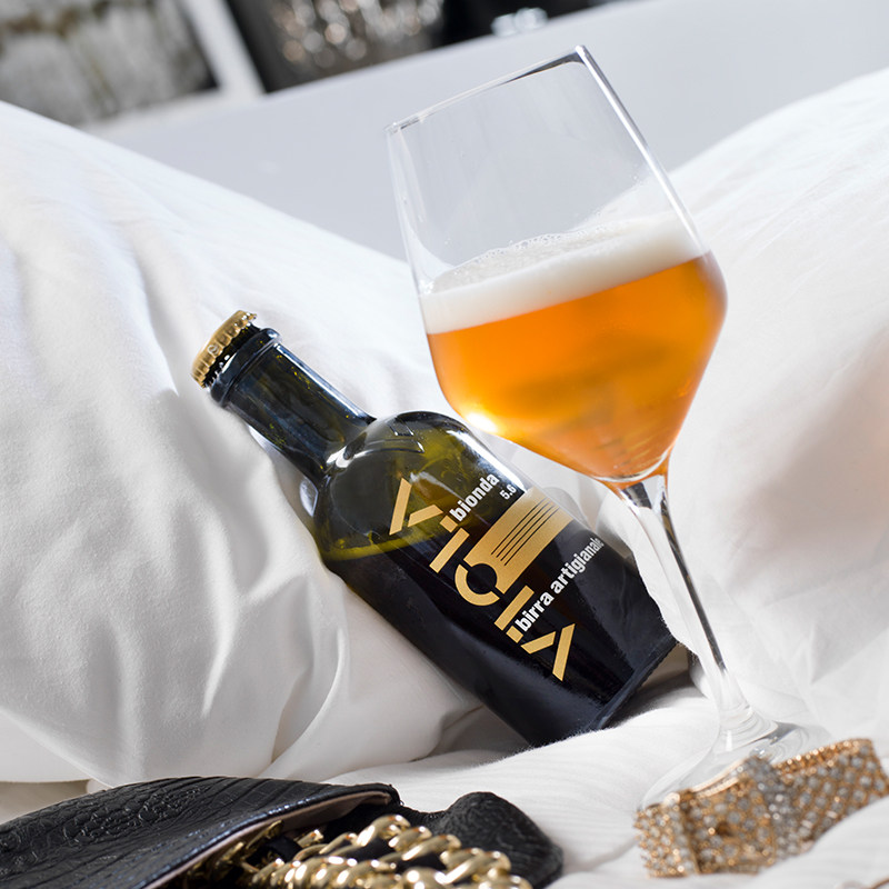 viola维奥拉淡色拉格经典口味意大利精酿啤酒355ml进口精酿