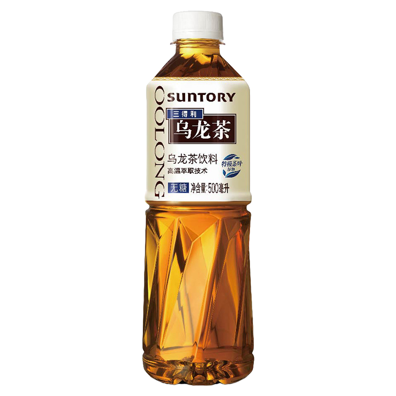 suntory三得利乌龙茶500ml15瓶整箱东洋产无低糖茶饮料茶饮料