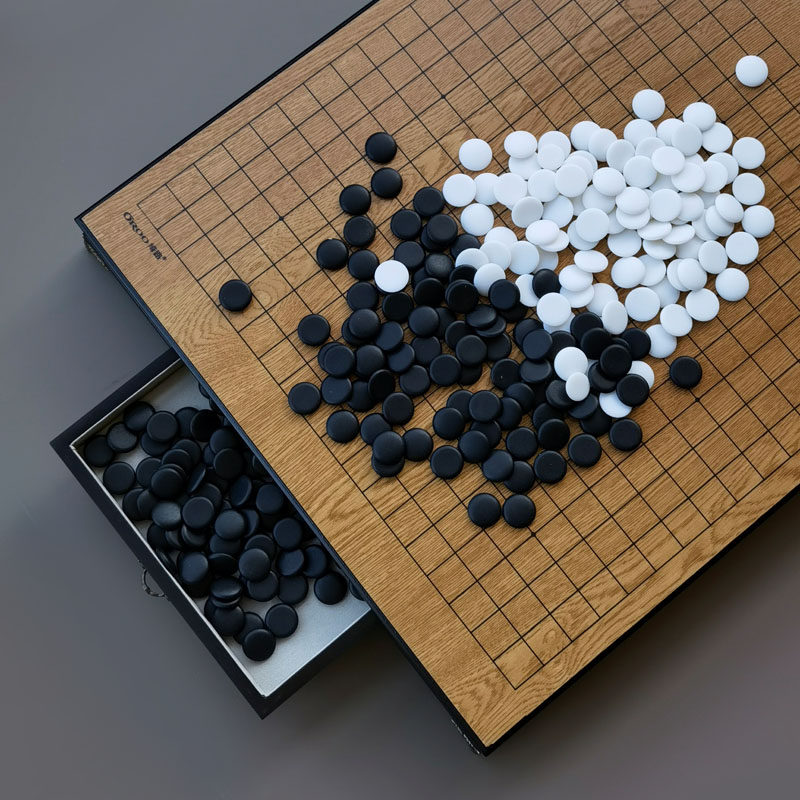围棋绮路棋盘学生玉石棋子年底瑕疵特价围棋