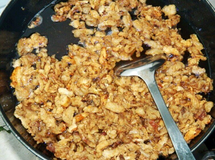 油渣农家猪油梭子渣子五花肉粕酥脆猪肉肉渣其它