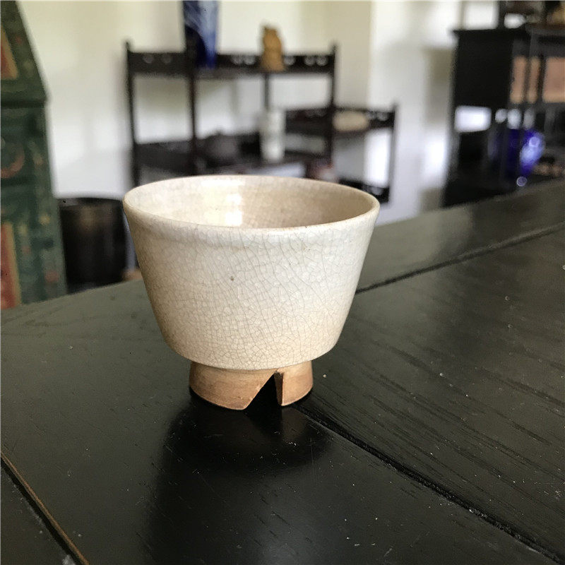 单杯器满日本回流萩烧主人茶杯茶道道具茶器茶杯