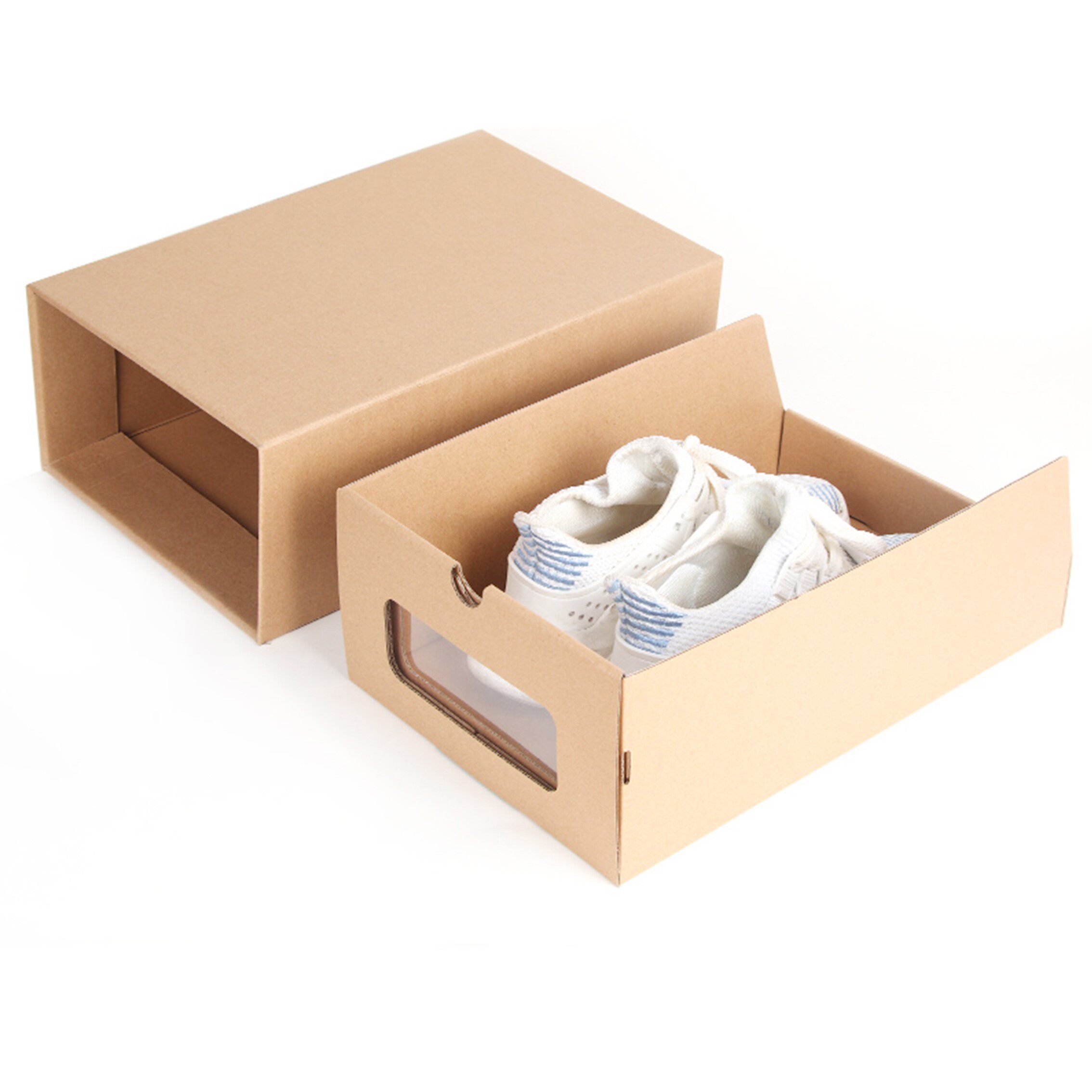 组合柜后备女士加大纸制多层纸箱包装盒储物箱加厚鞋盒