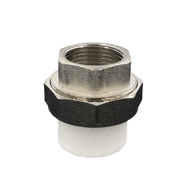 ppr活接头暖气管道热熔内丝铜活接20 254分家用水暖管件水管配件