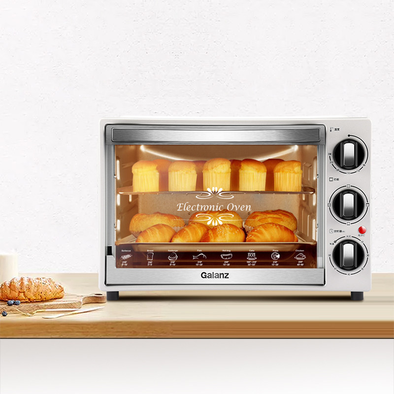 格兰仕电烤箱家用烘焙小型32升l大容量多功能全自动蛋糕烤箱k15