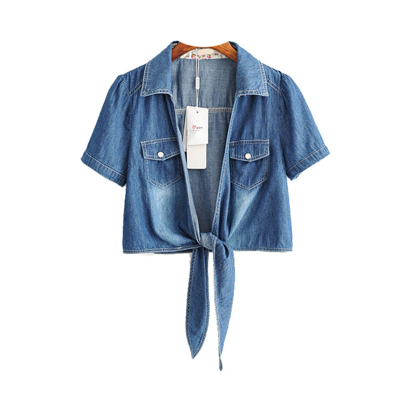 韩版牛仔小披肩女长袖夏百搭短款外套薄防晒空调开衫外搭坎肩上衣