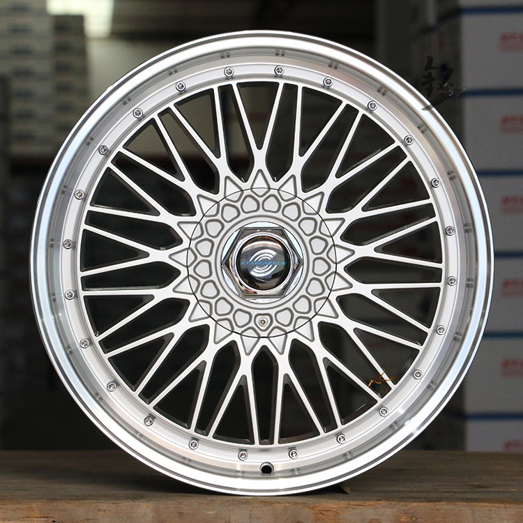 爆龟复古改装19寸旋压轮毂锐志皇冠普桑polo轮毂