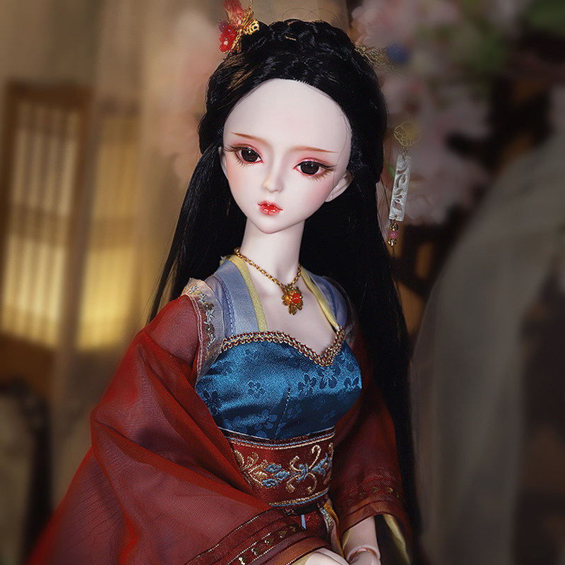 德必胜古风古装娃娃60厘米bjd洋娃娃中国国风芭比娃娃