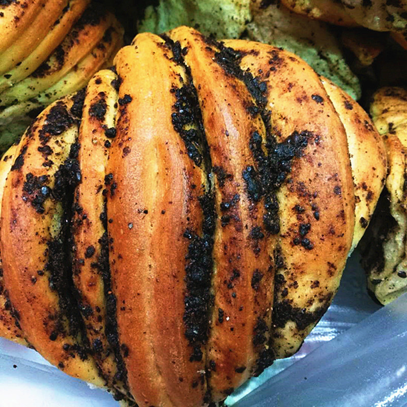 卷卷甘肃民勤特产发面馍馍胡麻豆花6个包邮其他食品