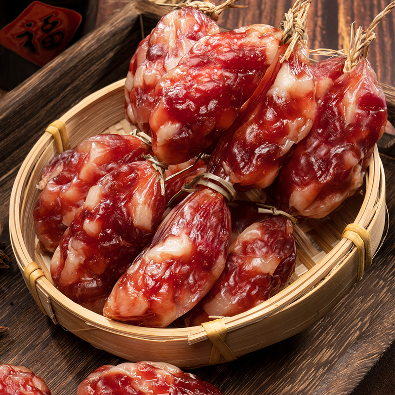 矮仔东莞500g小肉粒肠特产甜味祥广煲仔广味香肠