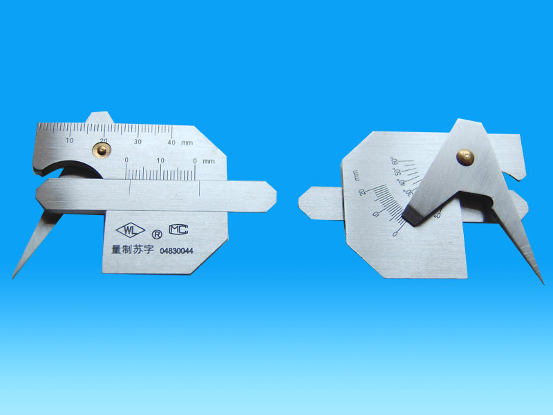 常州华工焊接检验尺hjc30型40型40b型60型mg8焊缝检测尺焊缝规