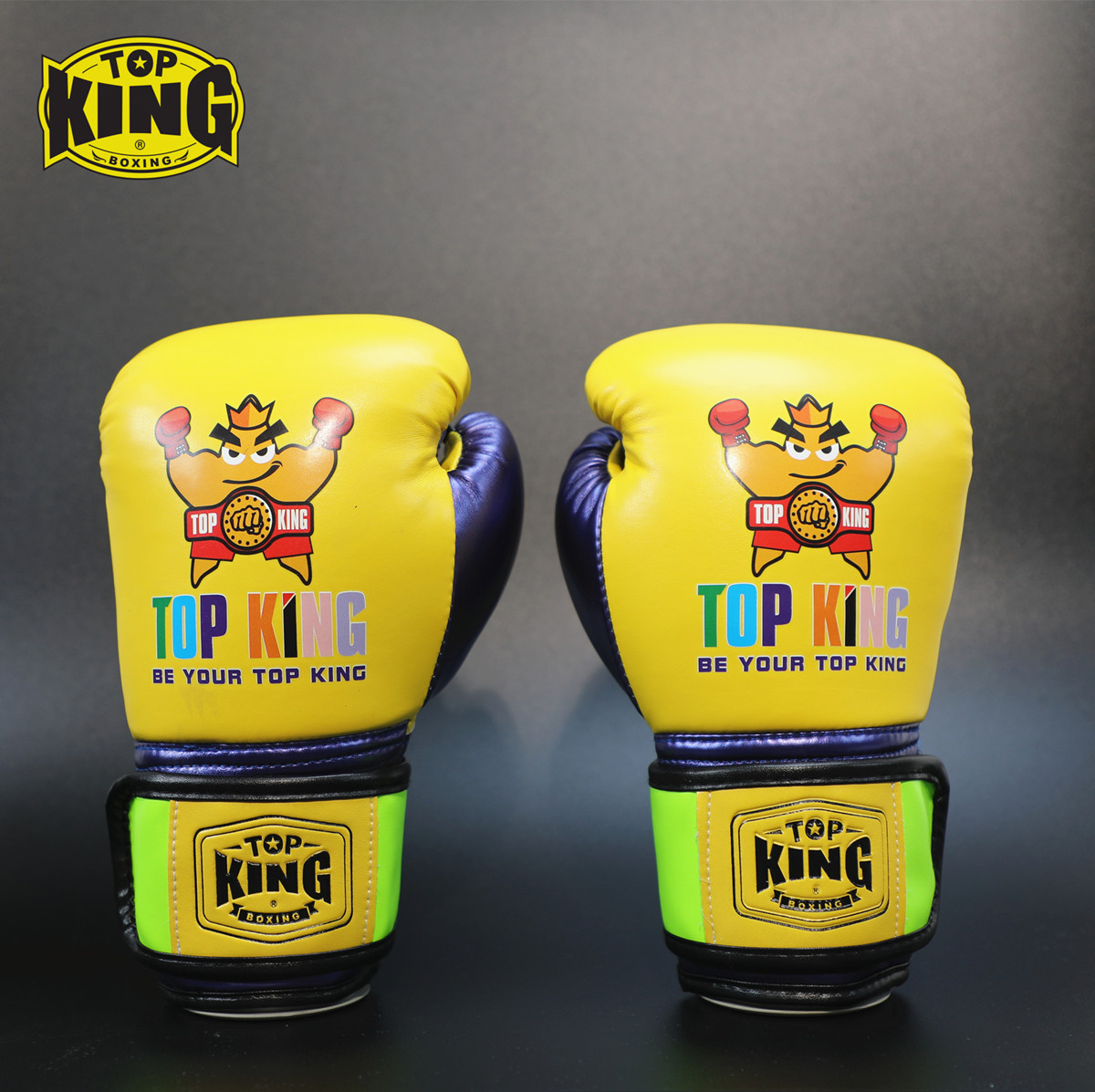 top幼儿打拳散打训练搏击男孩topkingking手套拳击手套