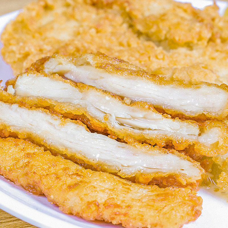 半成品劲脆鸡排台式裹粉油炸小吃冷冻麦肯风味生鸡肉