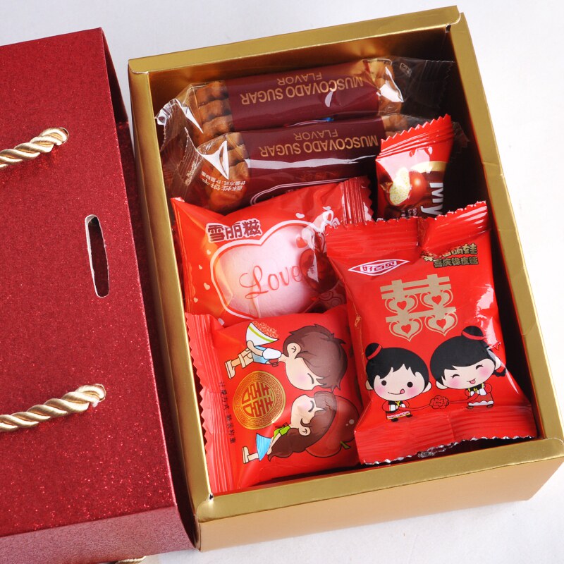 糖果结婚婚礼喜饼喜糖成品含糖礼盒盒装订婚喜糖