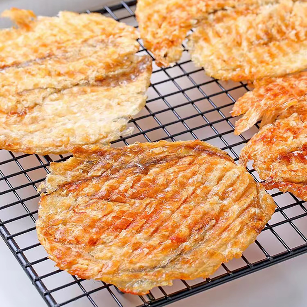 烤鱼鱼片现烤安康鱼鱼干老州山即食小鱼无添加即食鱼零食